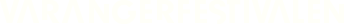 Vadsø Jazzklubb/ Varangerfestivalen logo